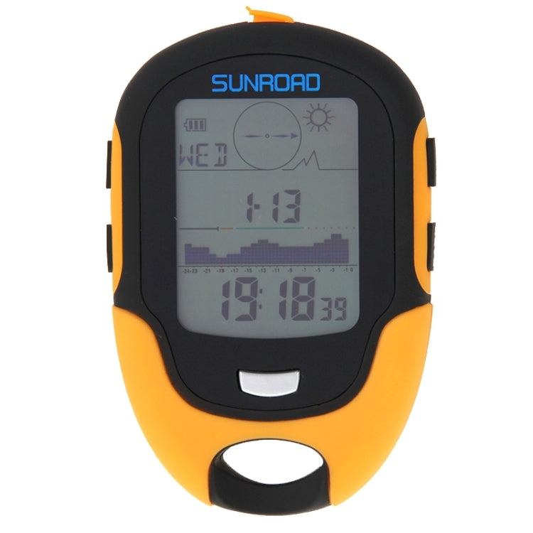 Avtoit | SUNROAD Multi-Function LCD Digital Altimeter with Compass & Barometer & Thermometer & Hygrometer & Weather Forecast & LED Flashlight and Clock