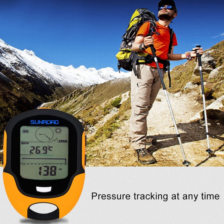 Avtoit | SUNROAD Multi-Function LCD Digital Altimeter with Compass & Barometer & Thermometer & Hygrometer & Weather Forecast & LED Flashlight and Clock
