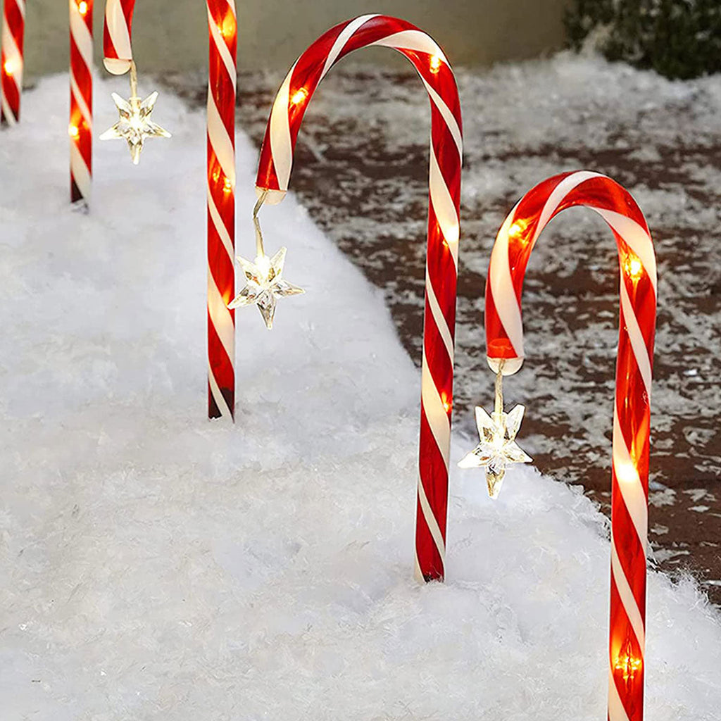 Avtoit | Candy Cane Lane LED Solar Lamp