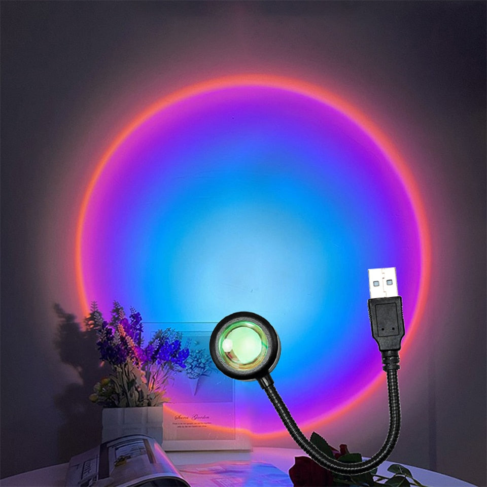 Avtoit | Mini USB Sunset Night Lamp