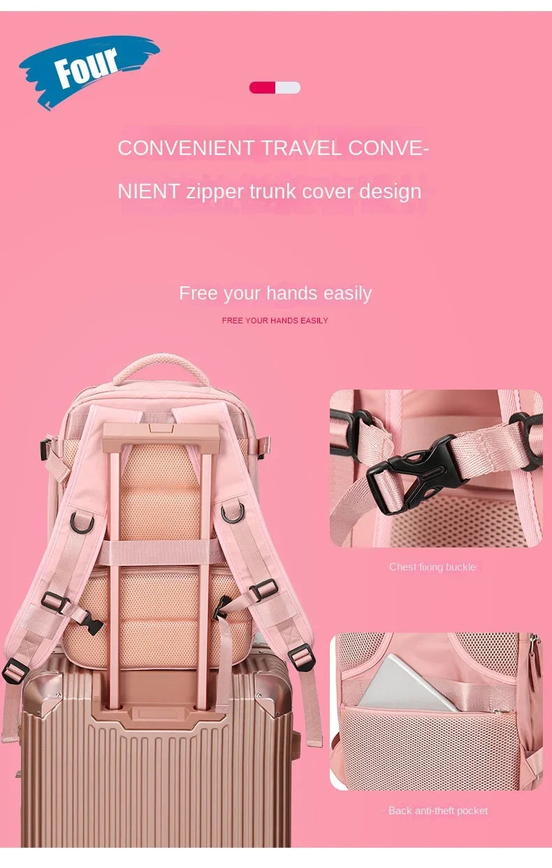 Avtoit | Travel Carry-On Backpack with Shoe Compartment