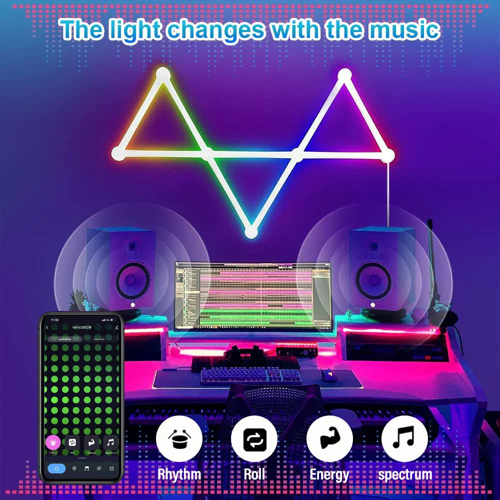 Avtoit | Smart Mosaic DIY Ambient Intelligent App Control Wall Lamp