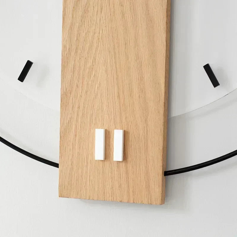 Avtoit | SilentOak – Minimalist Wooden Wall Clock with Silent Movement