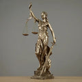 Avtoit | ERMAKOVA European antique bronze Greek goddess of justice statue Fair Angels resin sculpture ornaments desktop home decoration gift