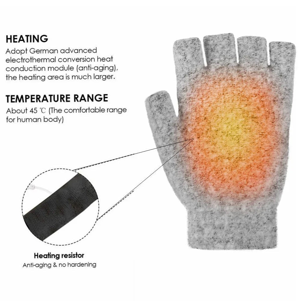 Avtoit | USB rechargeable warm wave heated gloves