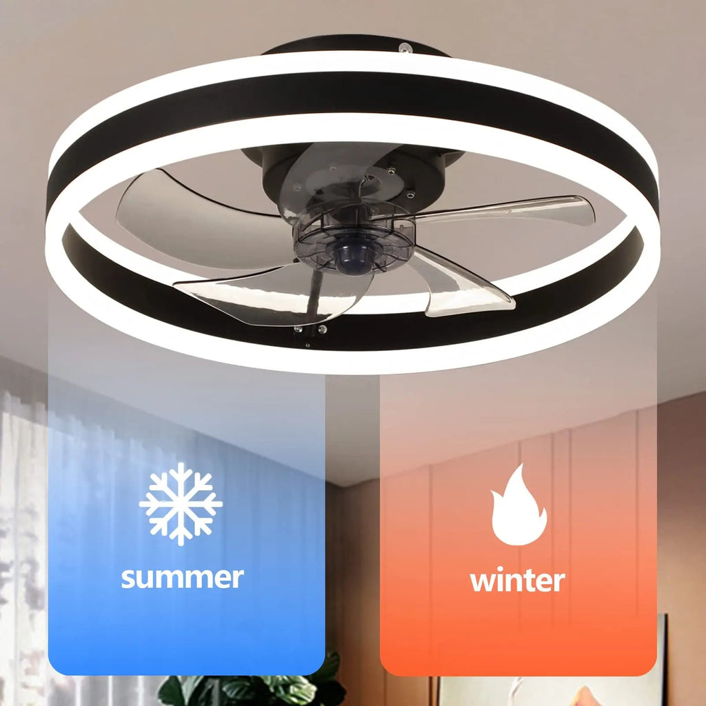 Avtoit | Aura Silent LED Ceiling Fan Lamp