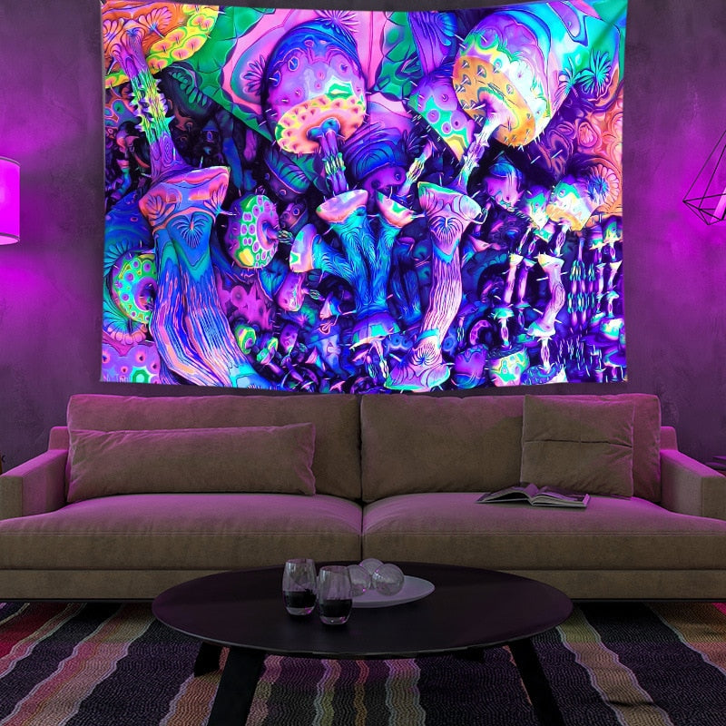 Avtoit | Colorful Glowing Luminous Tapestry