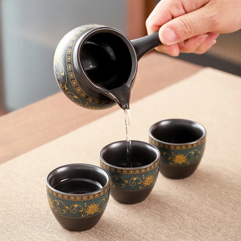 Avtoit | Mystic Sip Kung-Fu Ceramic Tea Set