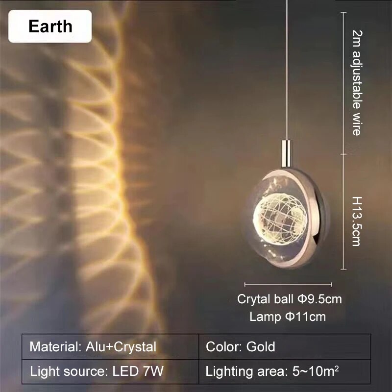 Avtoit | Romantic Crystal Rotating Mood LED Lights