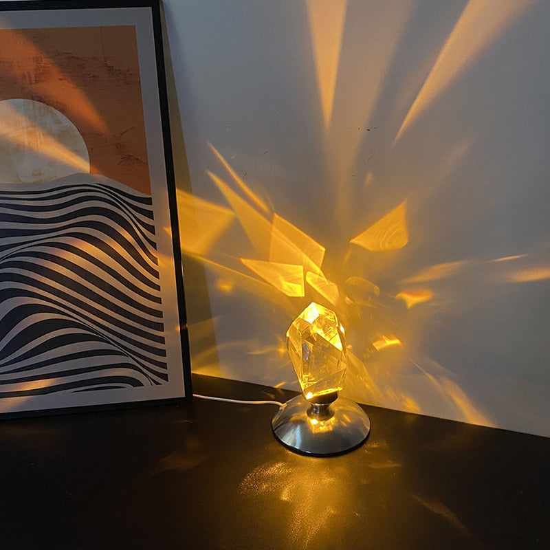 Avtoit | Luxury Crystal Stone Atmosphere Lamp