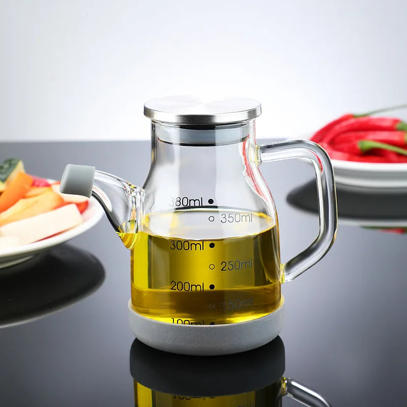 Avtoit | Pure Glass Measuring Scale Oil Dispenser  Bottle