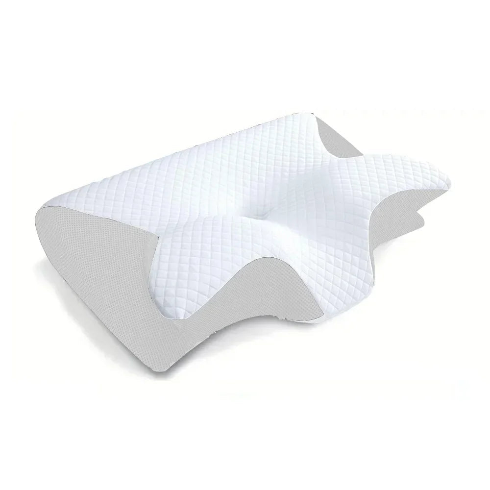 Avtoit | Memory Foam Cervical Pillow | Ergonomic 2-in-1 Design for Neck Pain Relief & Comfortable Sleep