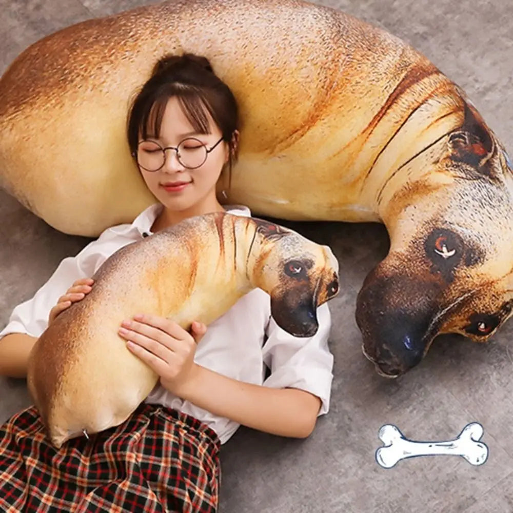 Avtoit | Realistic Dog Soft Dog Plush Pillows