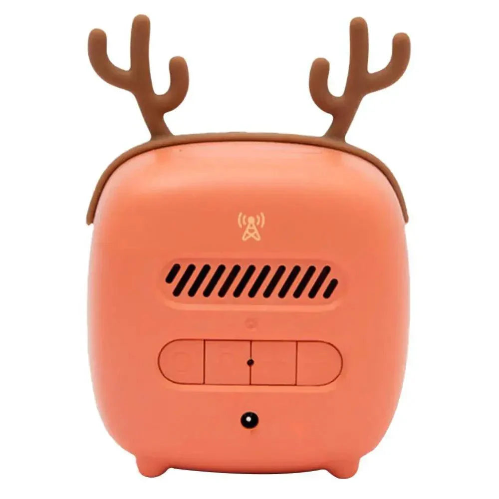Avtoit | Cartoon Bunny LED Alarm Clock with Night Light – Rechargeable, Cute Digital Display for Kids & Bedrooms