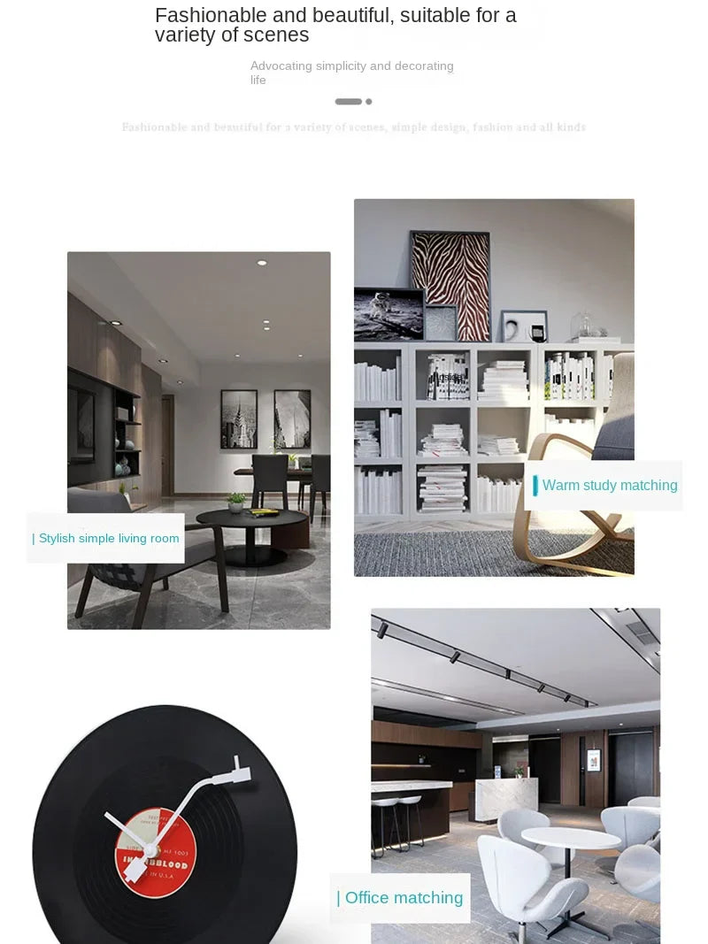 Avtoit | Musical Vinyl Record Wall Clock