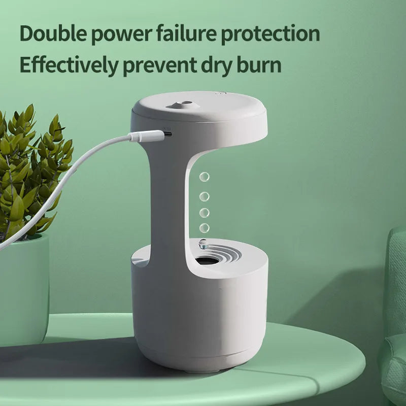 Avtoit | Anti-Gravity Water Droplet Air Humidifier Night Lamp