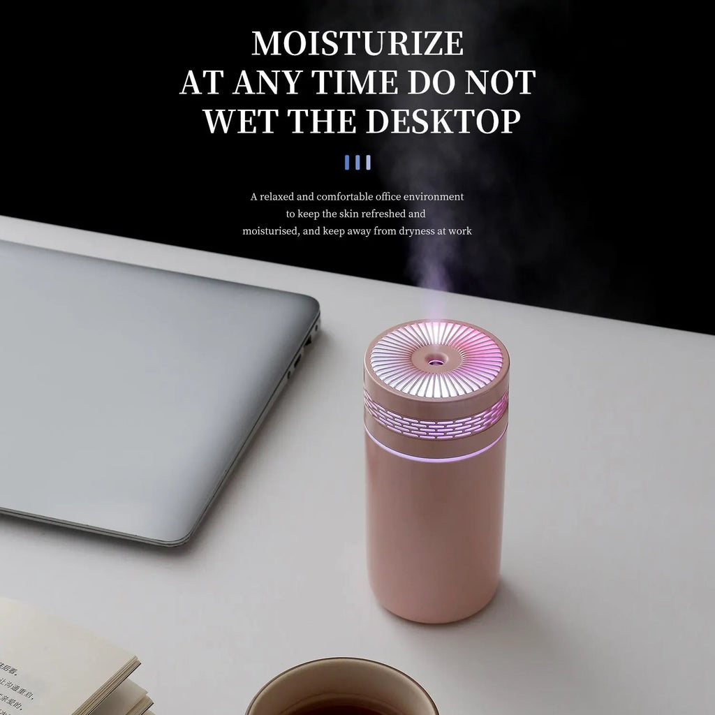 Avtoit | 250ML Portable Car Humidifier - USB LED Essential Oil Diffuser