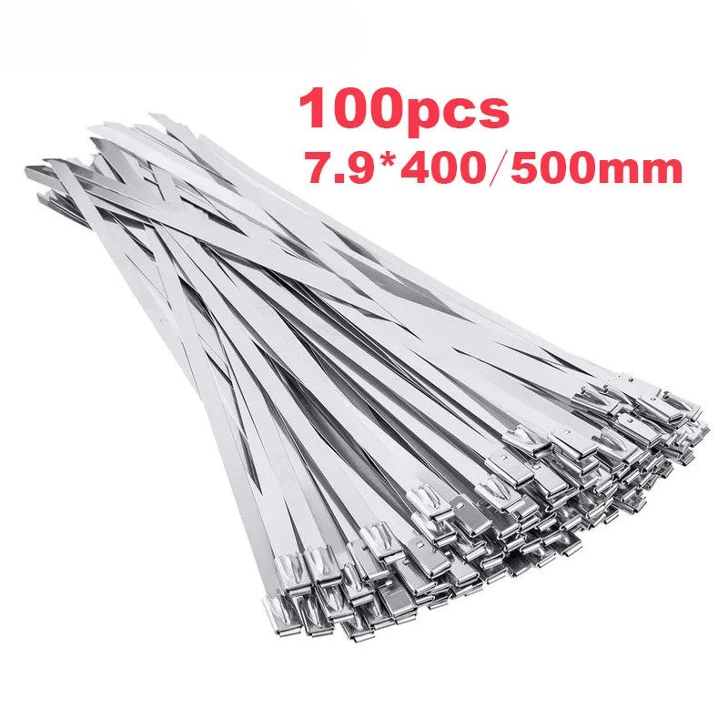Avtoit | Heavy-Duty Stainless Steel Cable Zip Ties