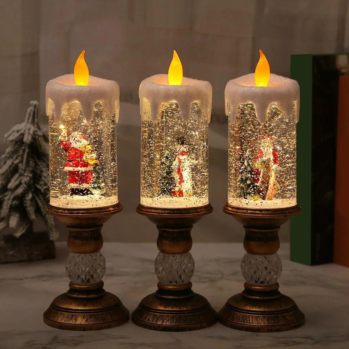 Avtoit | Crystal Echo Christmas Water Candle