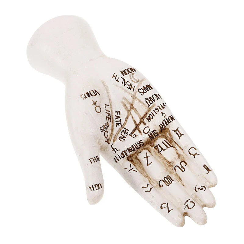Avtoit | Zodiac Symbols Mystic Palmistry Hand Sculpture