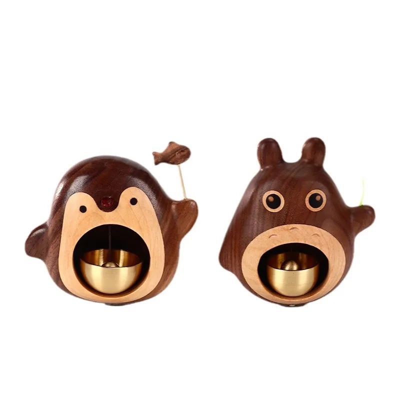 Avtoit | Wooden Penguin Cute Doorbell