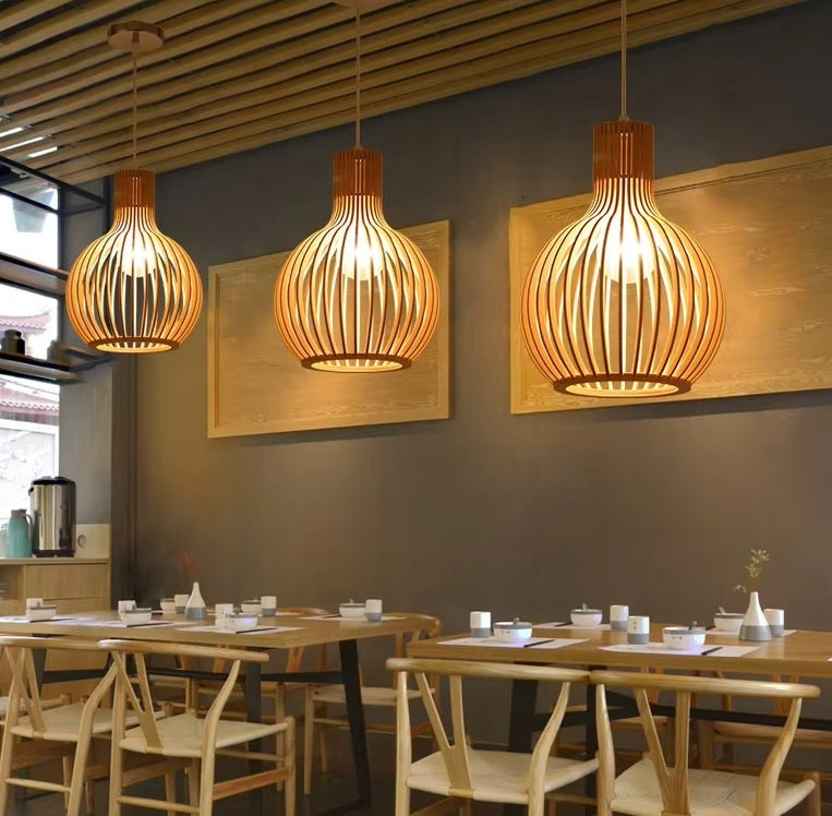Avtoit | Natura Orb Bamboo Pendant Lamp – Handmade Hanging Lamp