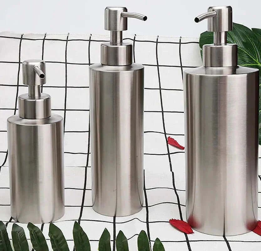 Avtoit | Elegant Stainless Steel Hand Pump Soap Dispenser 250ml/350ml/550ml