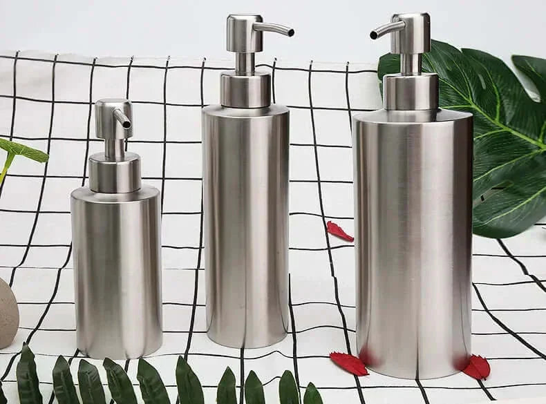 Avtoit | Elegant Stainless Steel Hand Pump Soap Dispenser 250ml/350ml/550ml