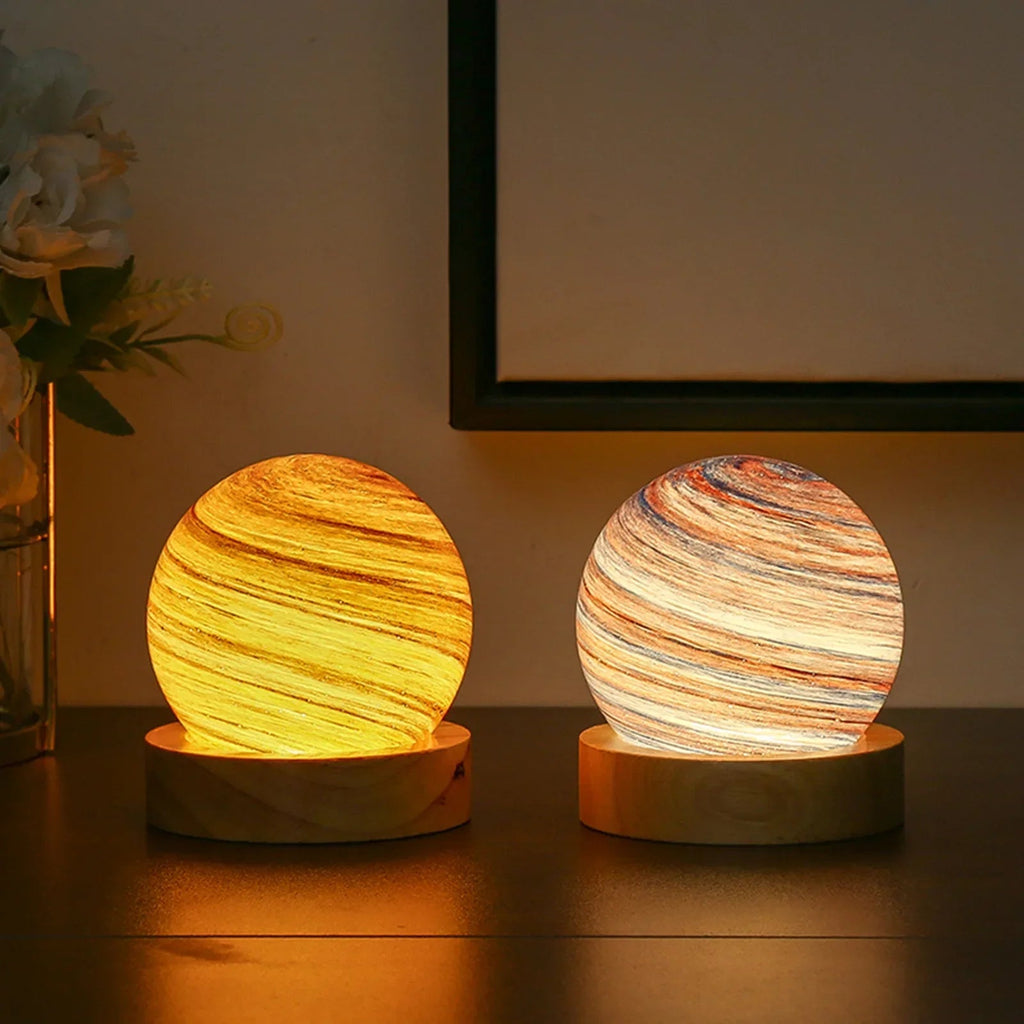 Avtoit | 3D Crystal Planets Atmosphere Night Lamp