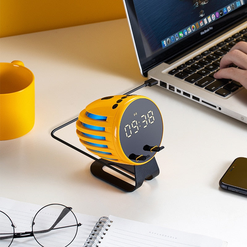 Avtoit | Elegance Symphony Wooden Bluetooth Speaker Clock