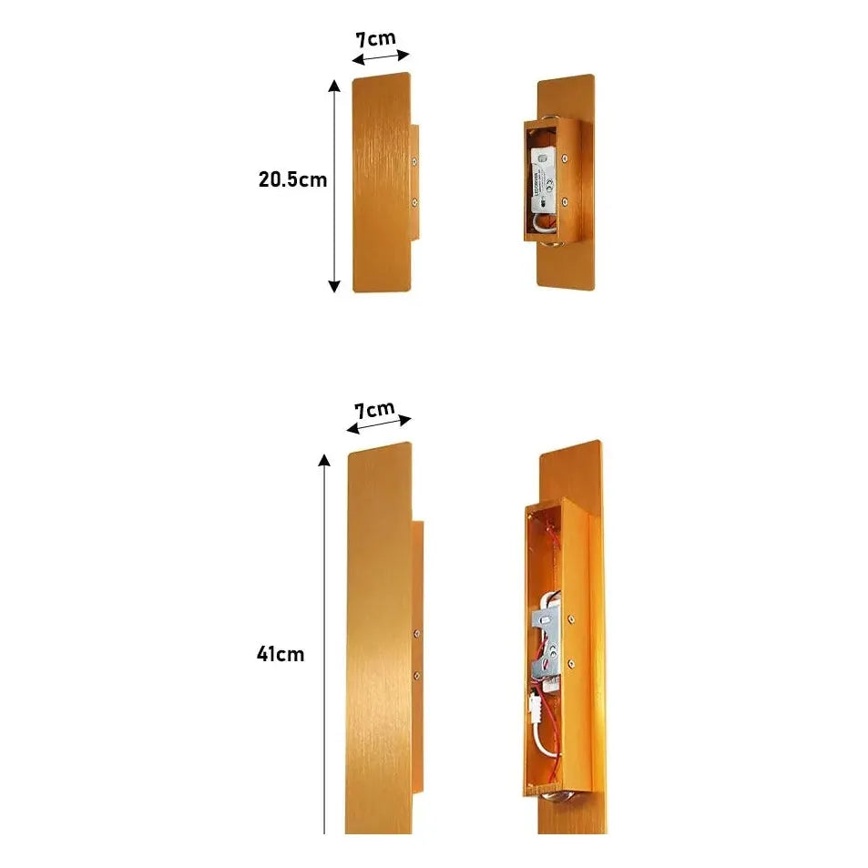 Avtoit | Light - Modern weatherproof LED wall lamp made of aluminum for outdoor use