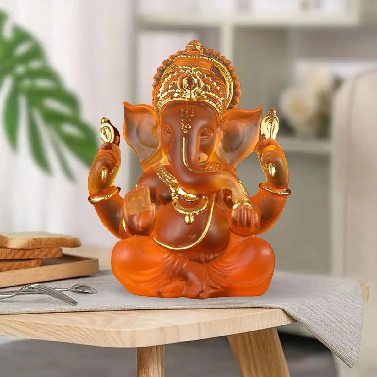 Avtoit | Rare colored semi-transparent Ganesh statues for luck in your home