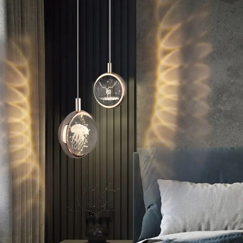Avtoit | Romantic Crystal Rotating Mood LED Lights