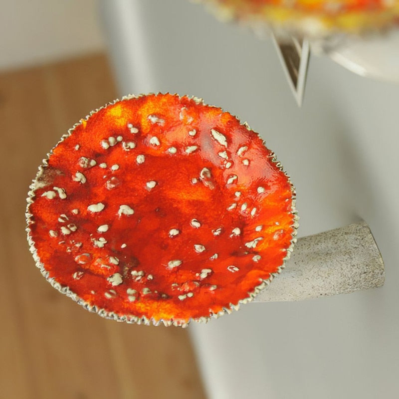 Avtoit | Mushroom Shape Floating Resin Wall Shelf