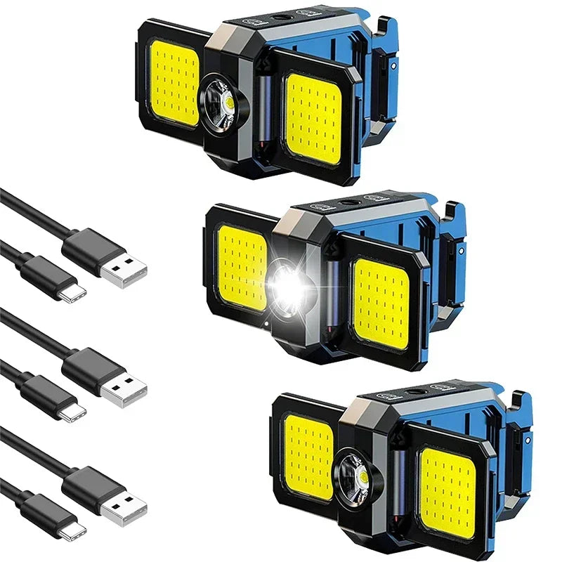 Avtoit | TorchKey Mini Flashlight | 1000 Lumen | Magnetic Base & USB-C | Keychain Format
