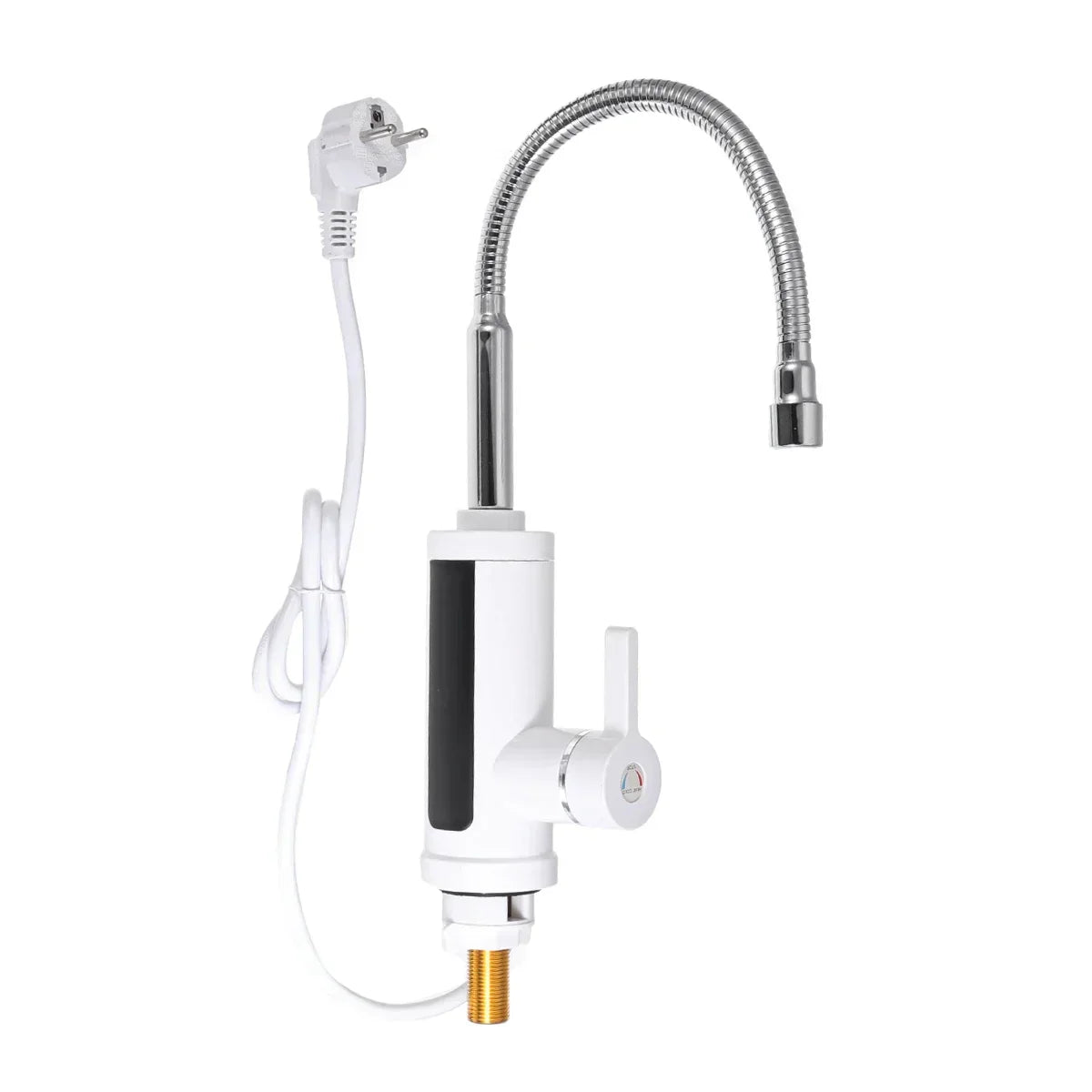 Electric Kitchen Faucet with Instant Hot Water, 3000W, 30-60°C