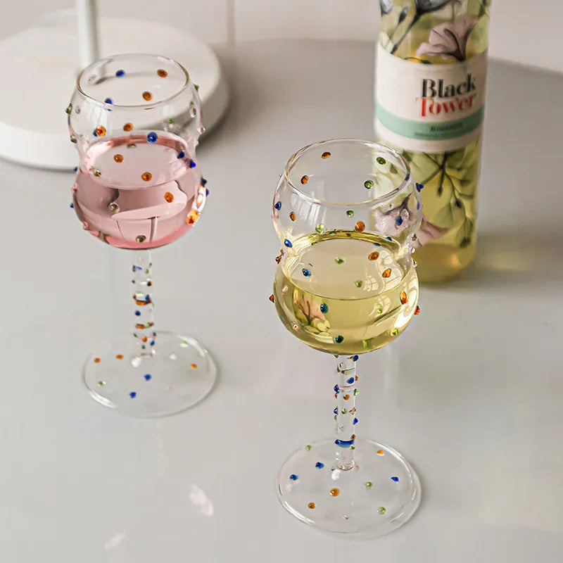Avtoit | Colorful Dots Wine Glass