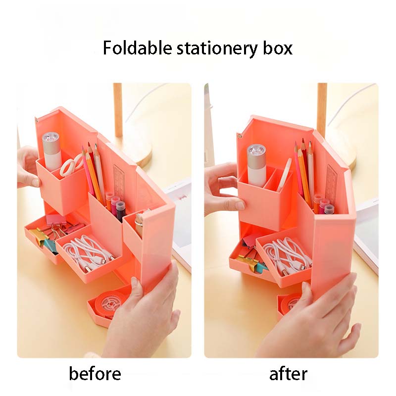 Avtoit | Foldable Stationary Makeup Storage Box