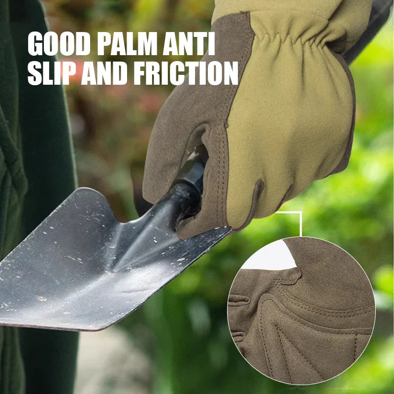 Avtoit | GardenGuard Thorn Gloves | Breathable & Durable Microfiber Leather | For Female Gardeners