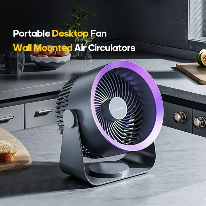 Avtoit | Multifunctional Electric Fan Circulator with 4000mAh Battery – AirFlex