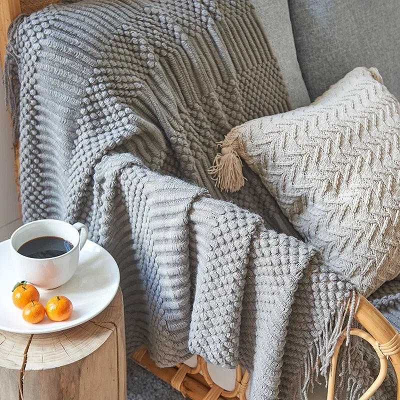Avtoit | Nordic Style Dick Knitted Blanket
