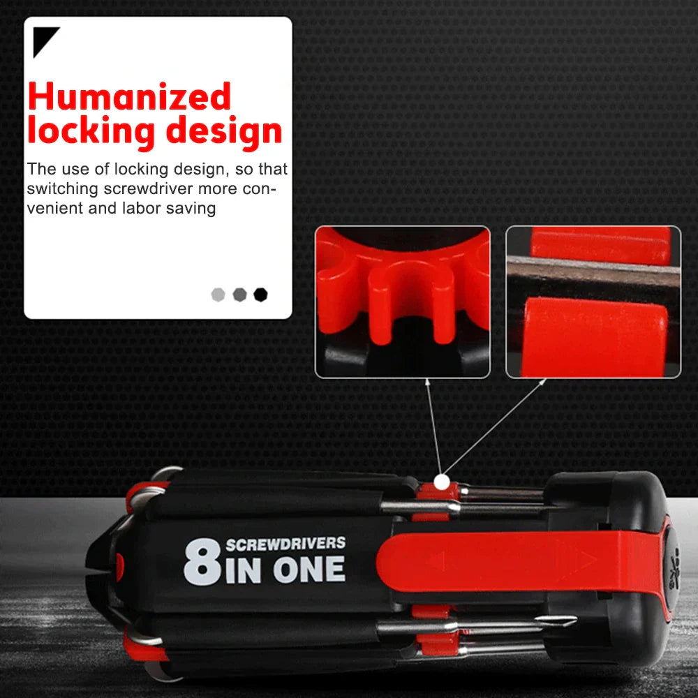 Avtoit | Bright Fix 8in1 LED Multi-Tool Screwdriver