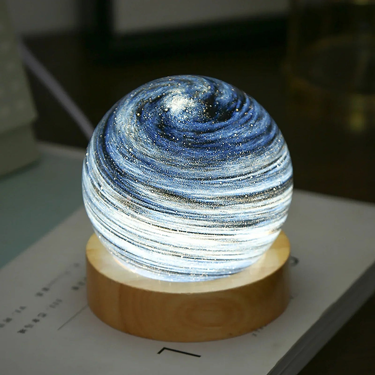 Avtoit | 3D Crystal Planets Atmosphere Night Lamp