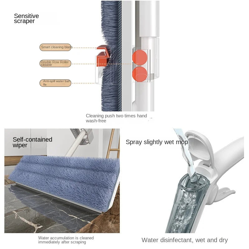Avtoit | Lazy Hands-Free Cleaning Water Spray Mop