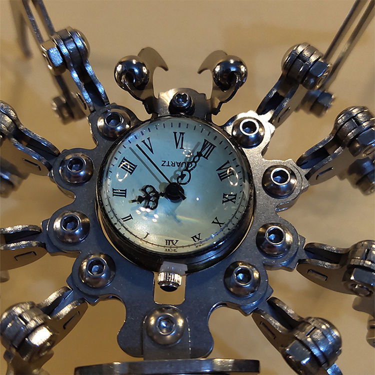 Avtoit | Robot spider Stainless Steel Mechanical Clock