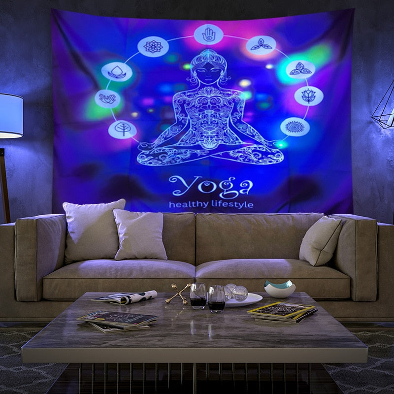 Avtoit | Colorful Glowing Luminous Tapestry