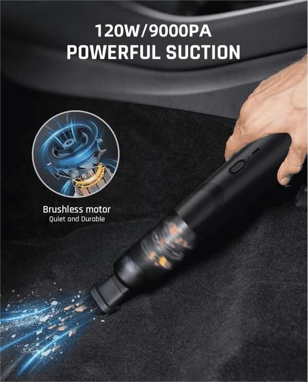 Avtoit | Cordless Handheld Vacuum Cleaner for Effortless Car & Household Cleaning