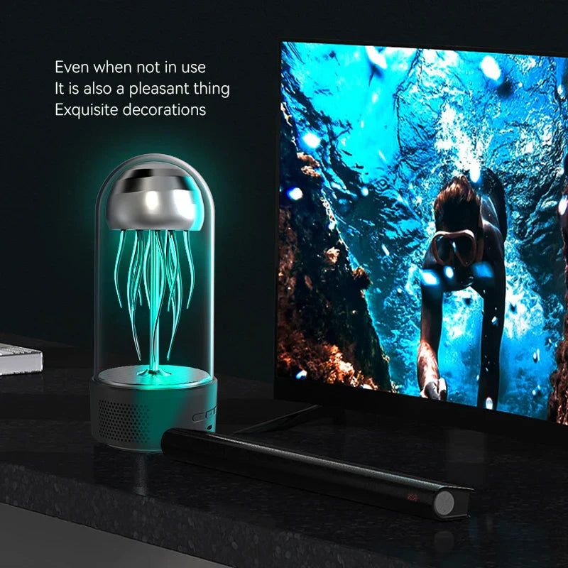 Avtoit | Jellyfish Portable Powerful Colorful Speaker Night Lamp