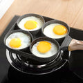 Avtoit | QuickCook - Frying pan with more sections and transparent handle