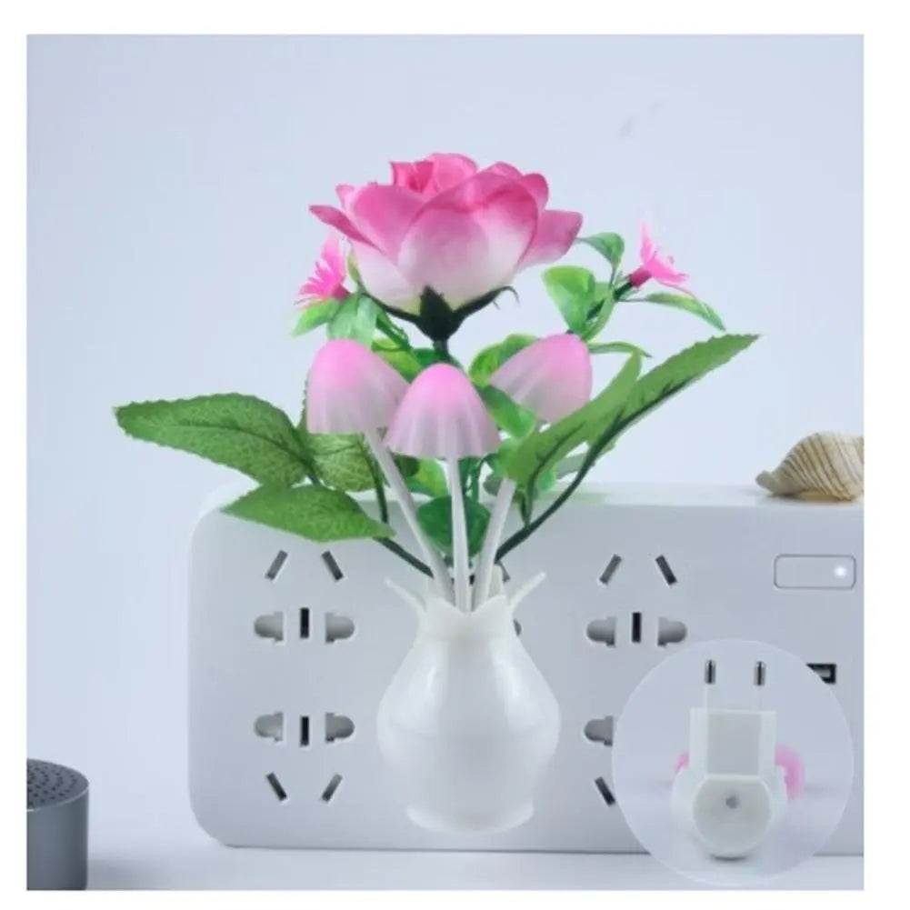 Avtoit | Mini Flower Vase Smart Light Sensor Night Lamp